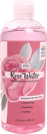 ELLE ROSE WATER REFRESHING FACE TONER 500ML